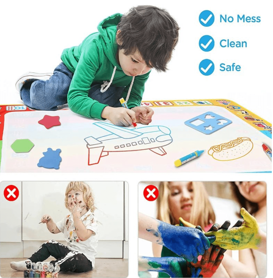 Fun Cart™ | Magic Water Drawing Mat